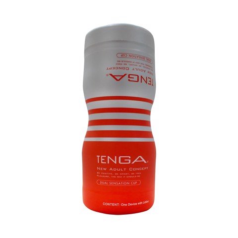 Âm đạo giả 2 đầu nhỏ gọn - Tenga Dual Sensation Cup