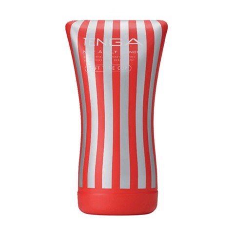 Âm đạo giả nhỏ gọn ôm khít đầu dẹp - Tenga Red White