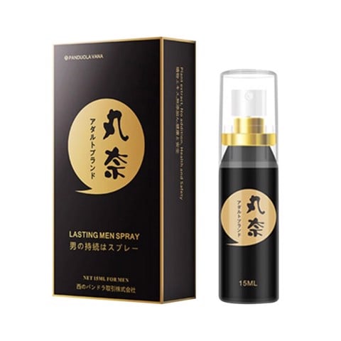 Chai xịt HongKong Panduola Lasting Spray Black - Kéo dài thời gian - Chai 15ml