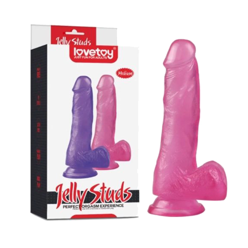 Dương vật giả dính tường - Lovetoy Jelly Studs