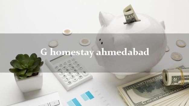 G homestay ahmedabad