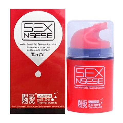 Gel bôi trơn ấm nóng - Sex Nsese Thermal Warmth - Chai 60ml