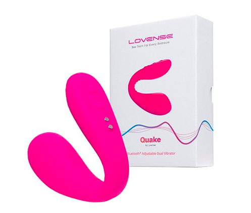 Lovense Quake máy rung điểm G và âm vật kết hợp