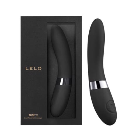Máy massage công suất kép 8 chế độ rung dùng sạc - Lelo Elise 2