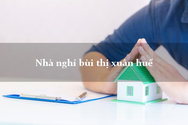 Nhà nghỉ bùi thị xuân huế