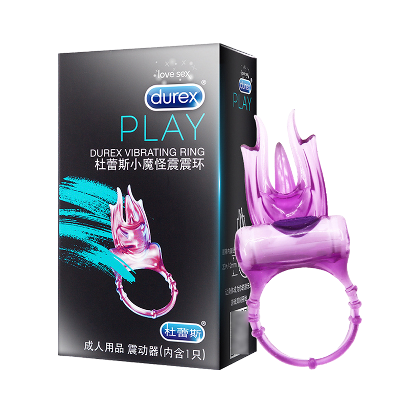 Vòng rung tăng khoái cảm kéo dài thời gian rung mạnh pin - Durex Vibrating Ring