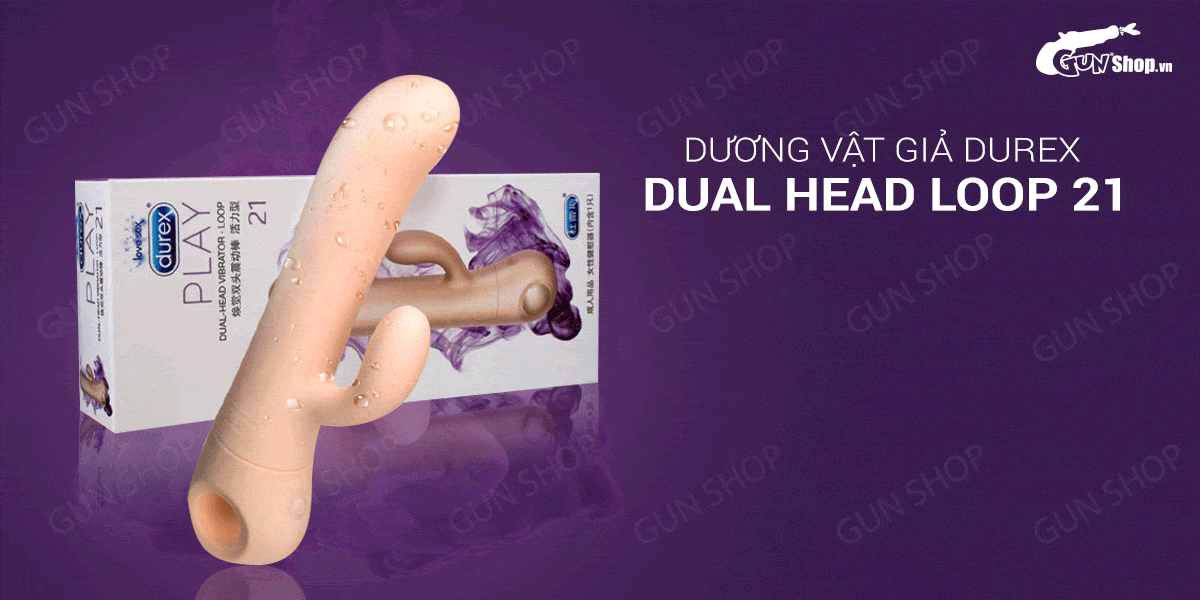 Dương vật giả rung nhánh Durex Dual Head Loop hiệu quả tốt