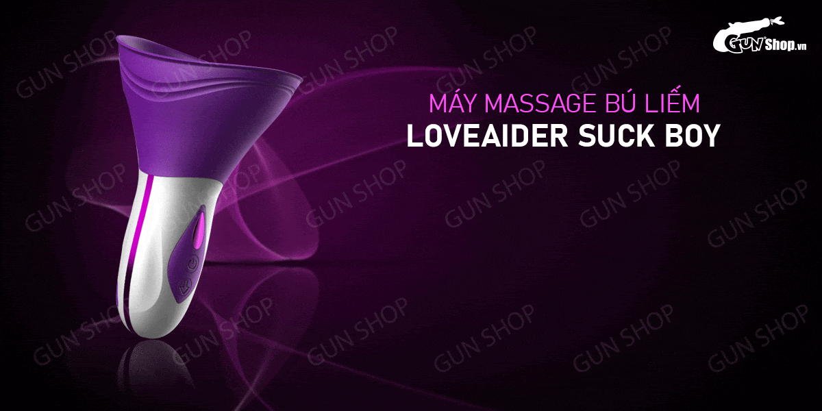 Máy massage bú liếm Loveaider Suck Boy thư giãn tuyệt đỉnh tiện lợi