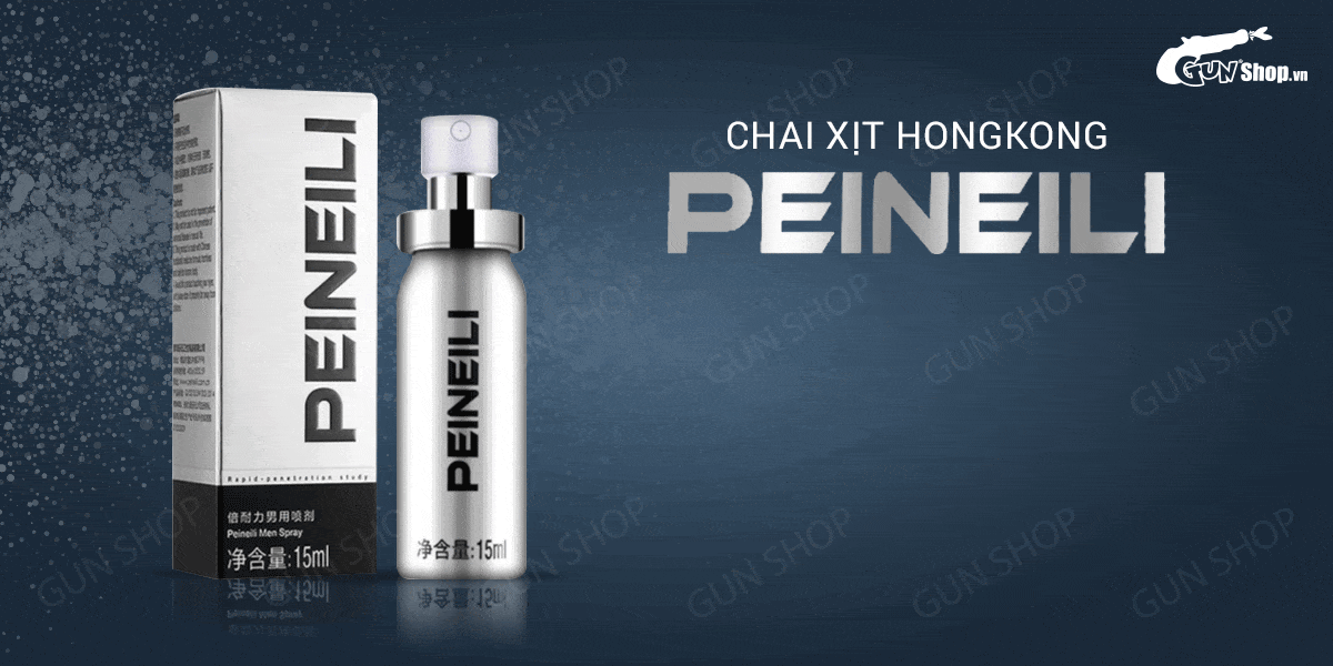 Chai xịt Peineili HongKong 15ml kéo dài thời gian tăng cường bản lĩnh