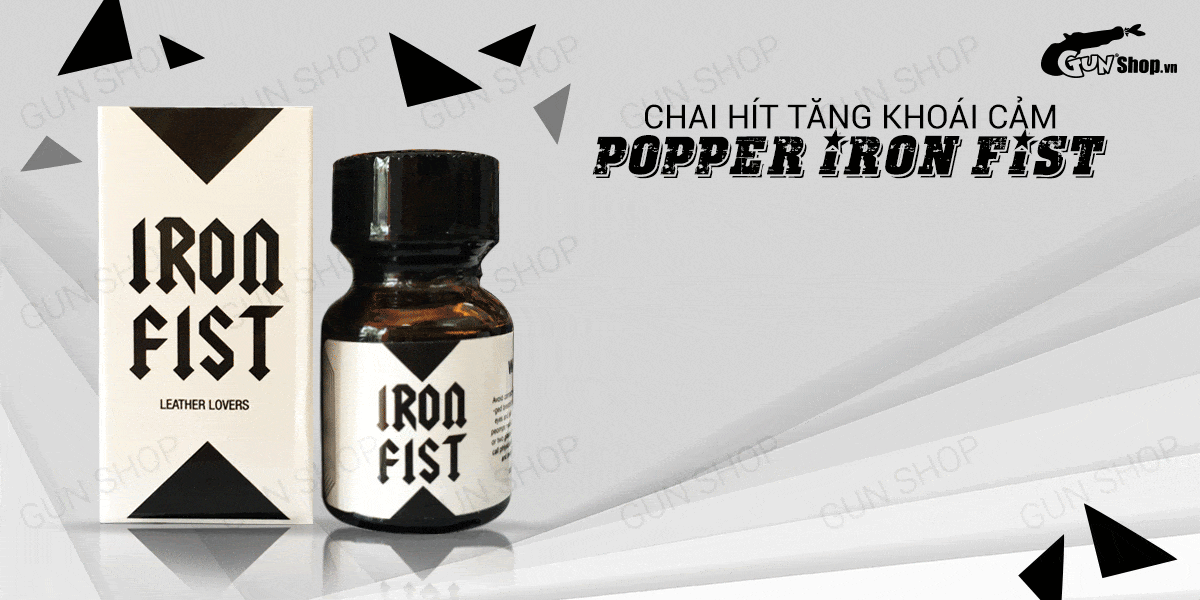Nhập sỉ Popper Iron Fist 10ml chính hãng Mỹ USA PWD hàng mới về