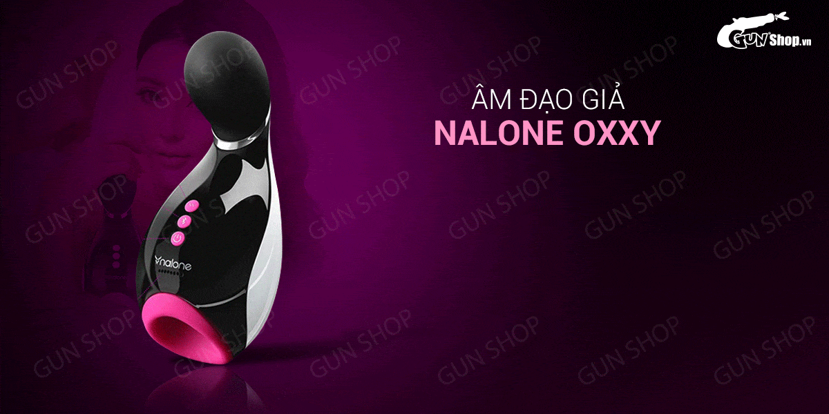 Âm đạo giả 7 chế độ rung tự động kết nối Bluetooth Nalone Oxxy