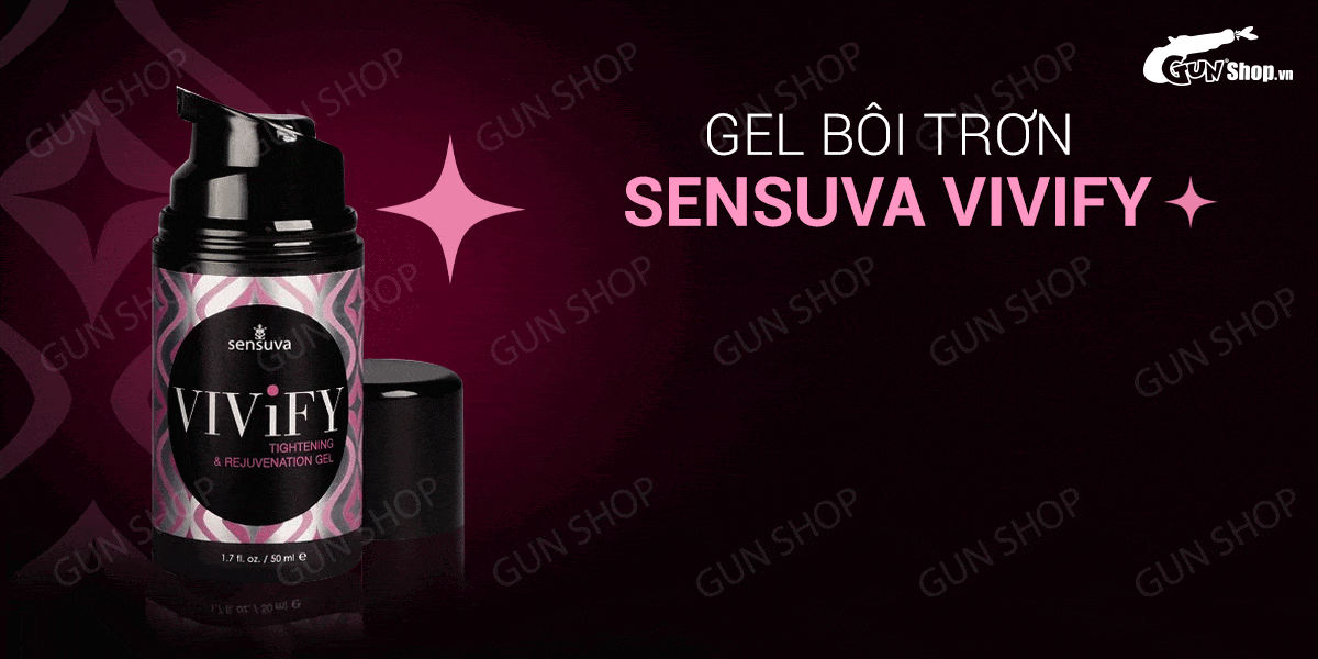 Gel bôi trơn se khít âm đạo tăng khoái cảm nữ Sensuva 50ml chính hãng