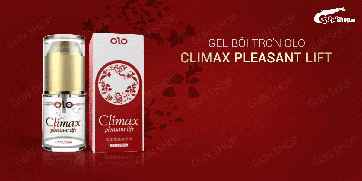 Gel bôi trơn OLO Climax 20ml nóng râm ran tăng khoái cảm nữ