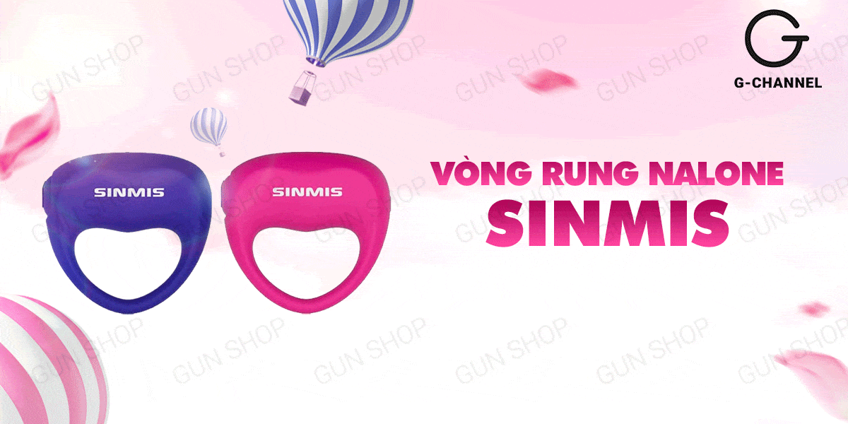 Vòng rung Nalone Sinmis cao cấp kích thích mạnh mẽ, bền bỉ