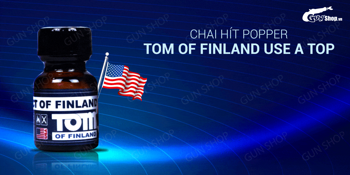 Popper Tom Of Finland cao cấp hiệu quả Top hàng đầu kích thích
