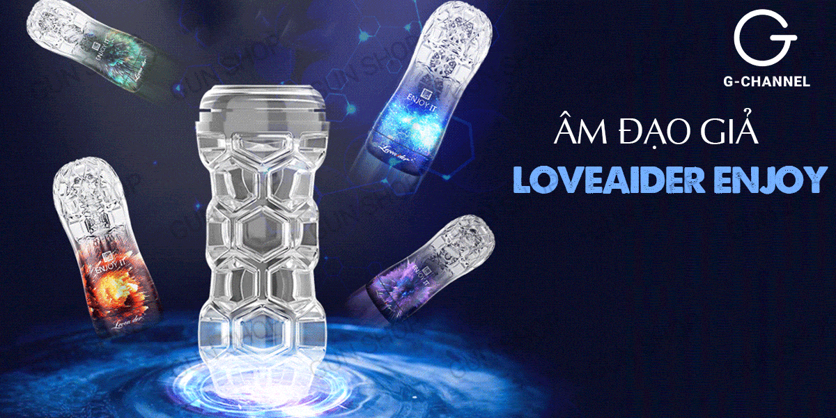 Âm đạo giả silicon cao cấp Loveaider Enjoy IT thoả mãn sướng