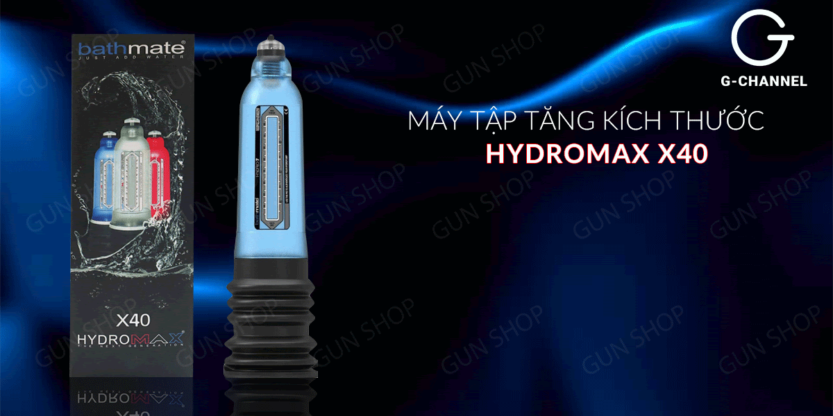  Bán Máy tập tăng kích thước dương vật dùng áp suất nước - Hydromax X40 giá tốt