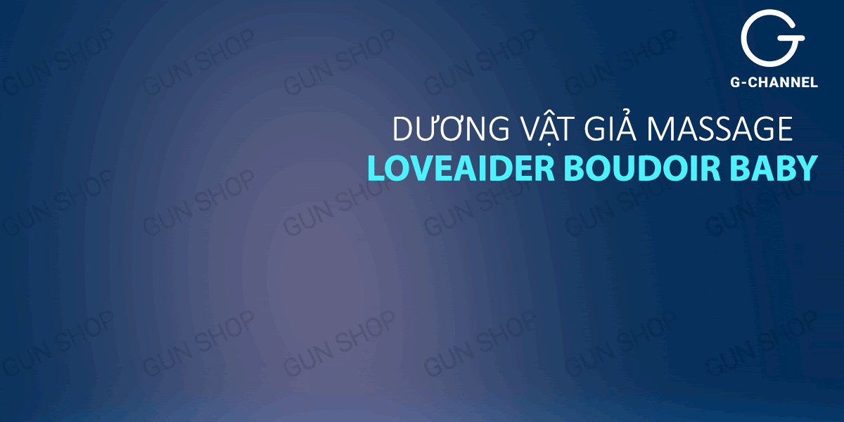 Máy massage kích thích 7 chế độ rung xoay sạc tiện lợi Loveaider