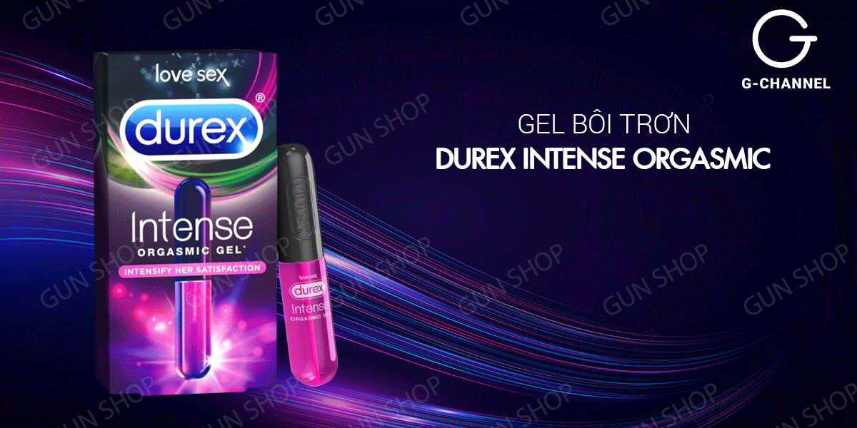 Gel bôi trơn nữ Durex Intense 10ml tăng khoái cảm lên đỉnh an toàn