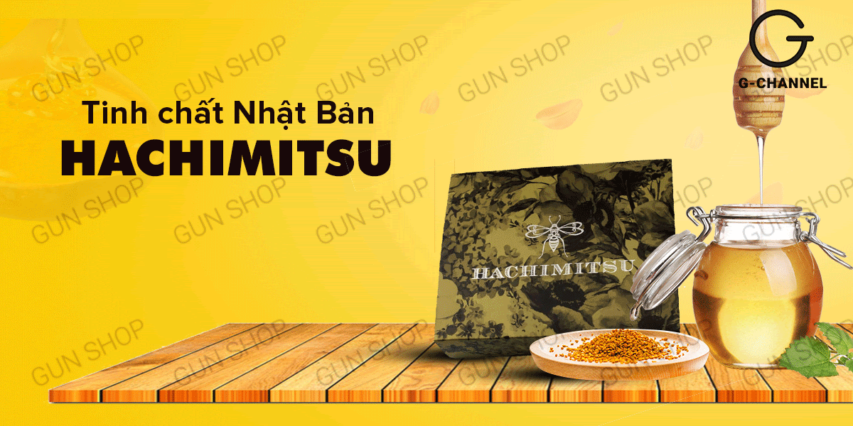 Tinh chất Hachimitsu tăng cường sinh lý nam nữ cải thiện sức khỏe