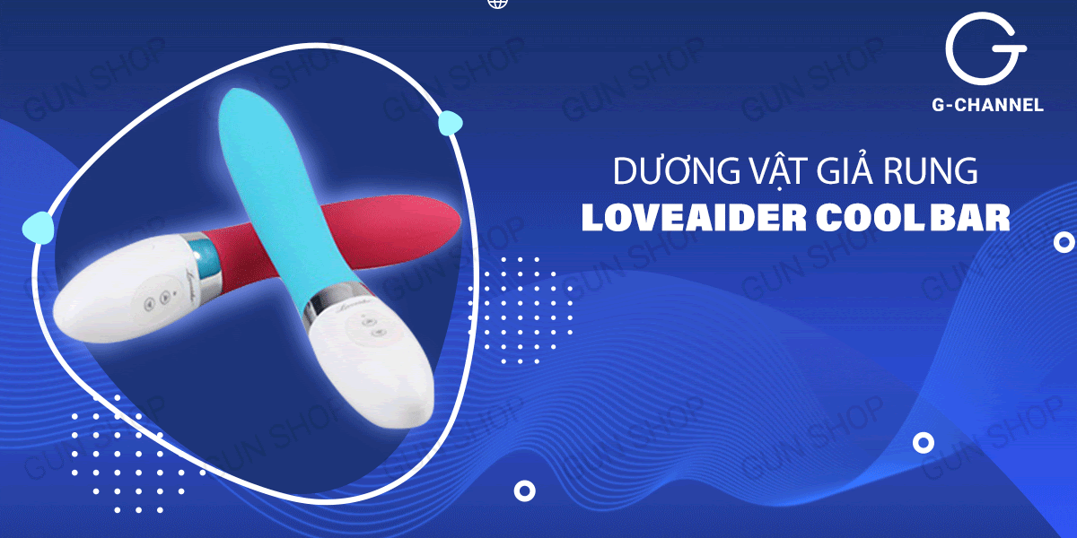 Dương vật giả Loveaider Cool Bar rung đa chế độ siêu hưng phấn