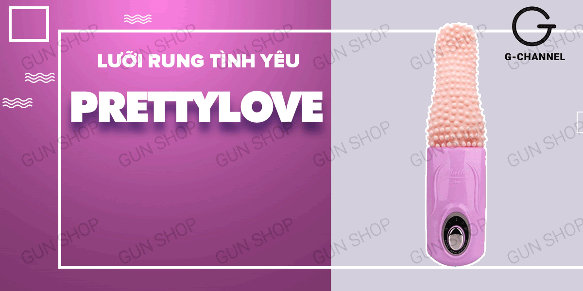 Lưỡi rung sạc điện nhiều chế độ Pretty Love siêu kích thích