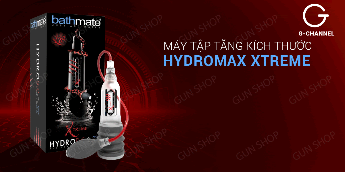 Máy bơm tay Hydromax Xtreme tăng kích thước dương vật hiệu quả
