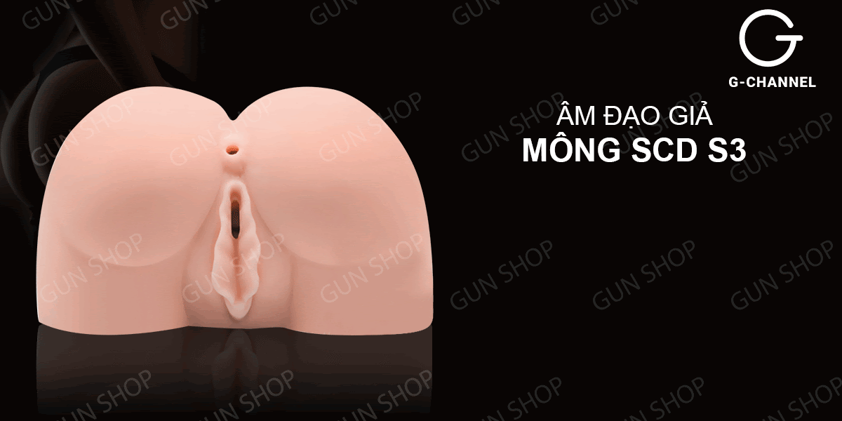 Âm đạo giả nguyên khối silicon mềm mịn cao cấp SCD S3 8kg thật chân thực, kích thích cực mạnh