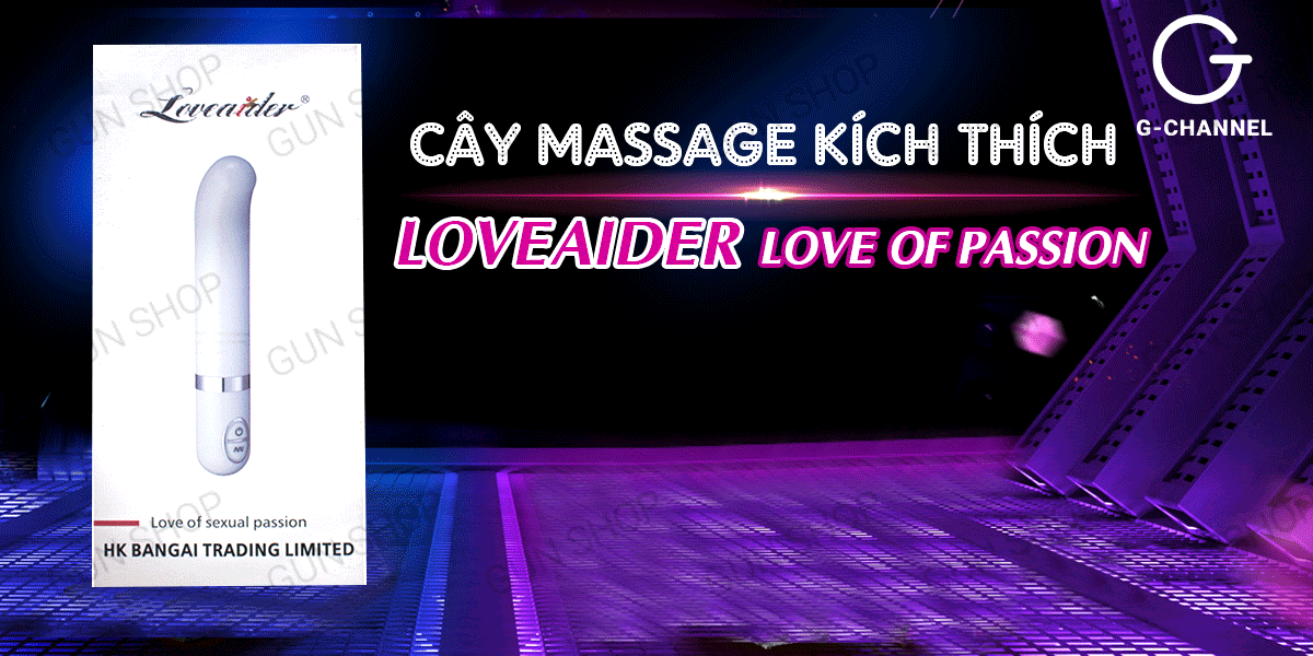 Máy massage điểm G cao cấp sạc pin tiện lợi Loveaider