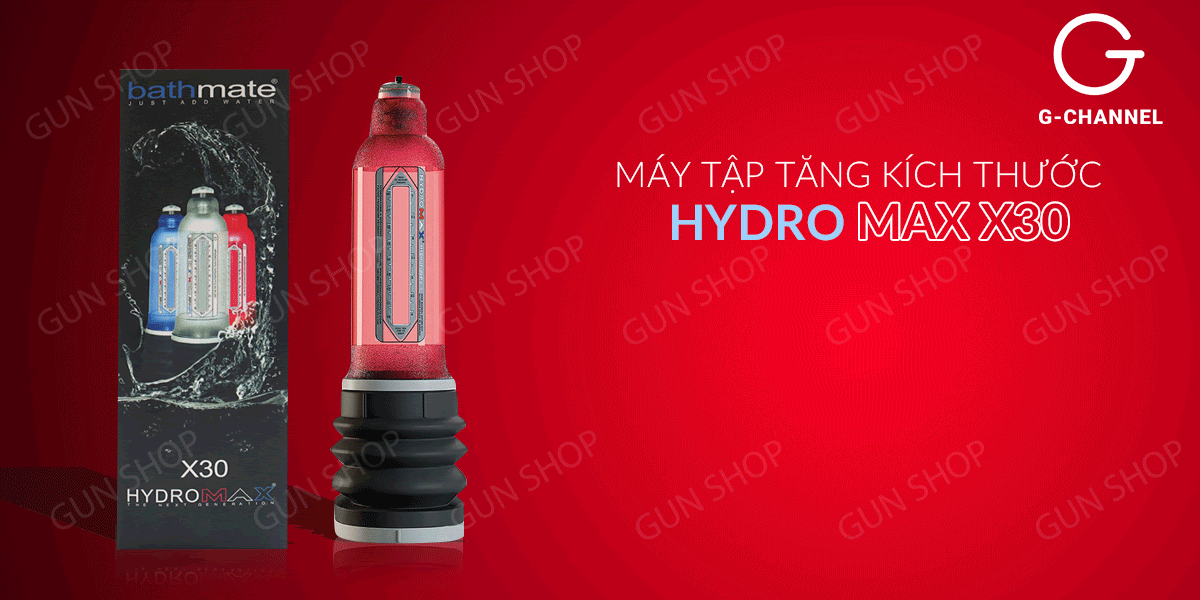 Máy tăng kích thước dương vật Hydromax X30 chính hãng bảo hành