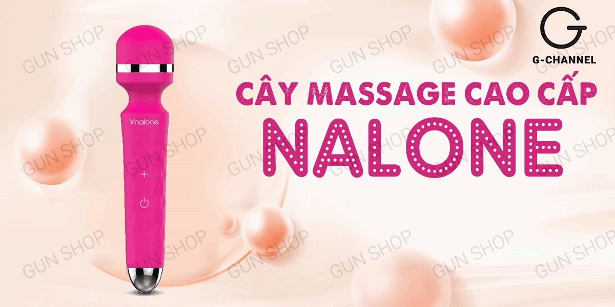 Máy massage sạc điện cao cấp đa chế độ rung - Nalone Rock cực đã