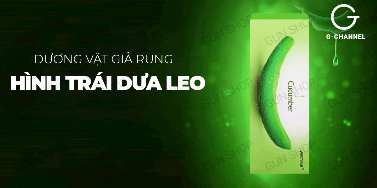 Dương vật giả dưa leo rung đa chế độ sạc điện Silicon an toàn