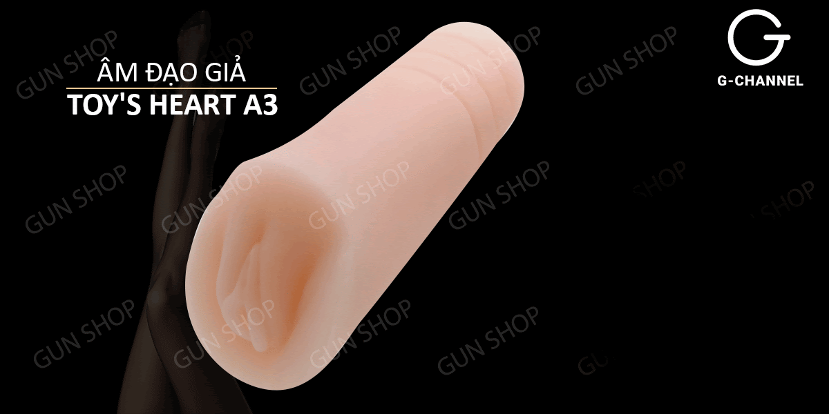 Âm đạo giả silicon nguyên khối mềm mịn cao cấp ToysHeart A3