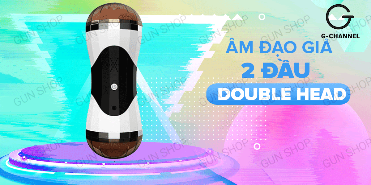 Âm đạo giả Double Head 2 đầu rung rên tăng khoái cảm