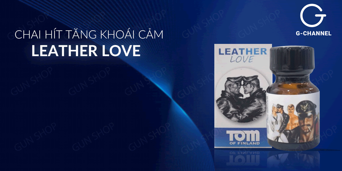 Popper Tom Of Finland Leather Love 10ml kích thích đam mê mạnh mẽ