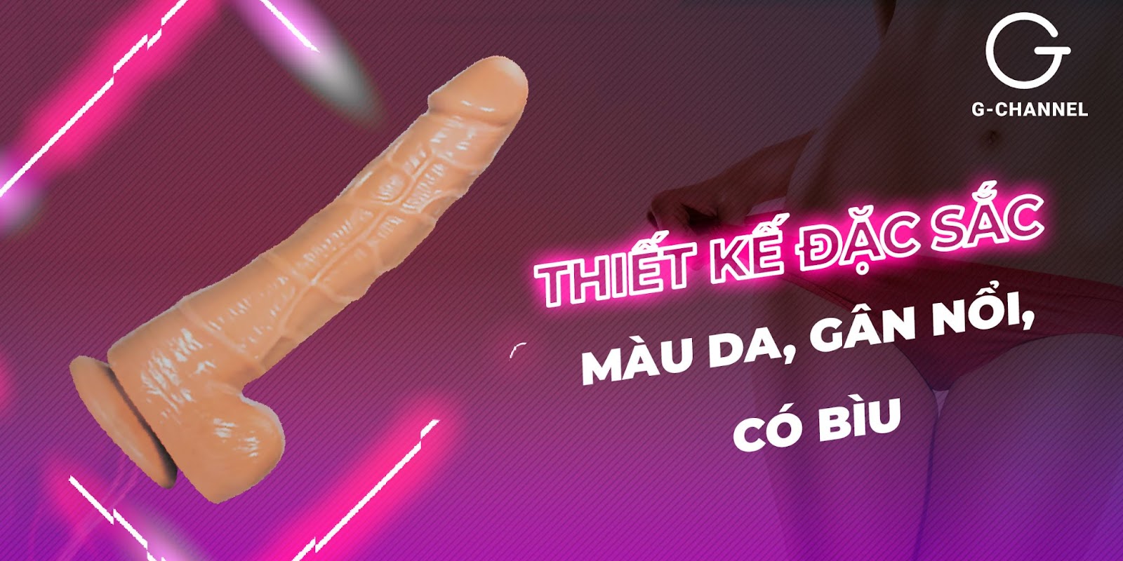Dương vật giả Fanala Excited rung ngoáy mạnh đế hít an toàn kích thích