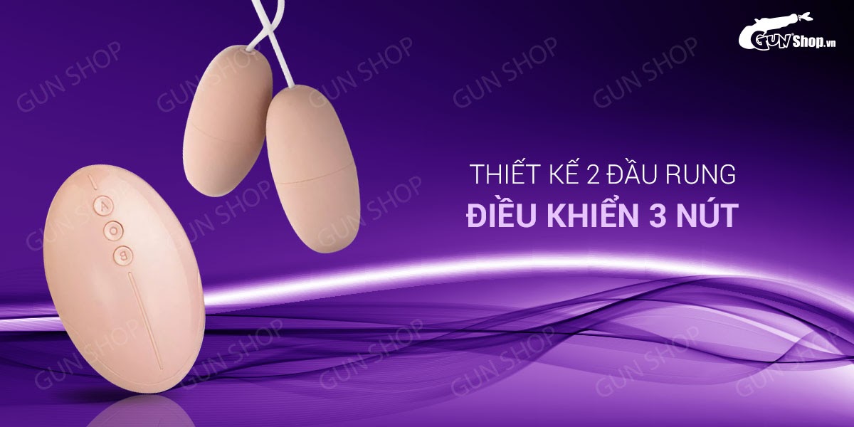 Trứng rung 2 đầu Durex Play Dual 12 chế độ rung kích thích cực khoái