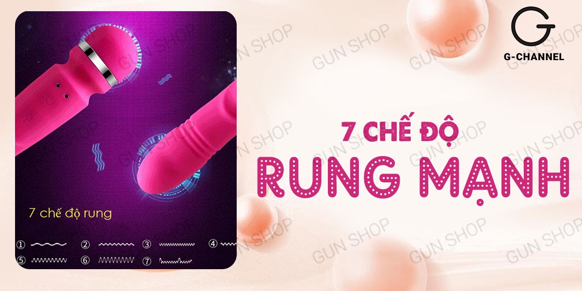 Máy massage sạc điện cao cấp đa chế độ rung - Nalone Rock cực đã
