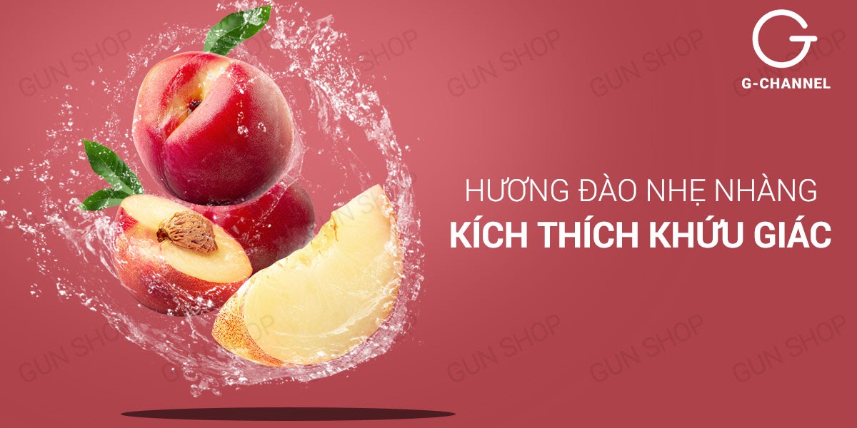 Gel bôi trơn hương đào Silk Touch chai 100ml mượt mịn, an toàn