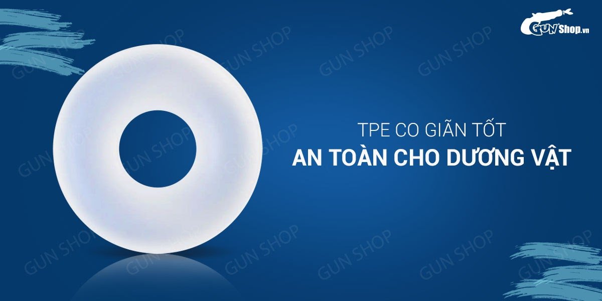 Vòng đeo dương vật Durex Pleasure Ring tăng khoái cảm kéo dài