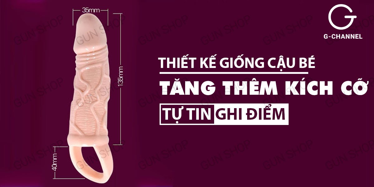  Địa chỉ bán Bao cao su đôn dên tăng kích thước có dây đeo Baile Extension hàng mới về