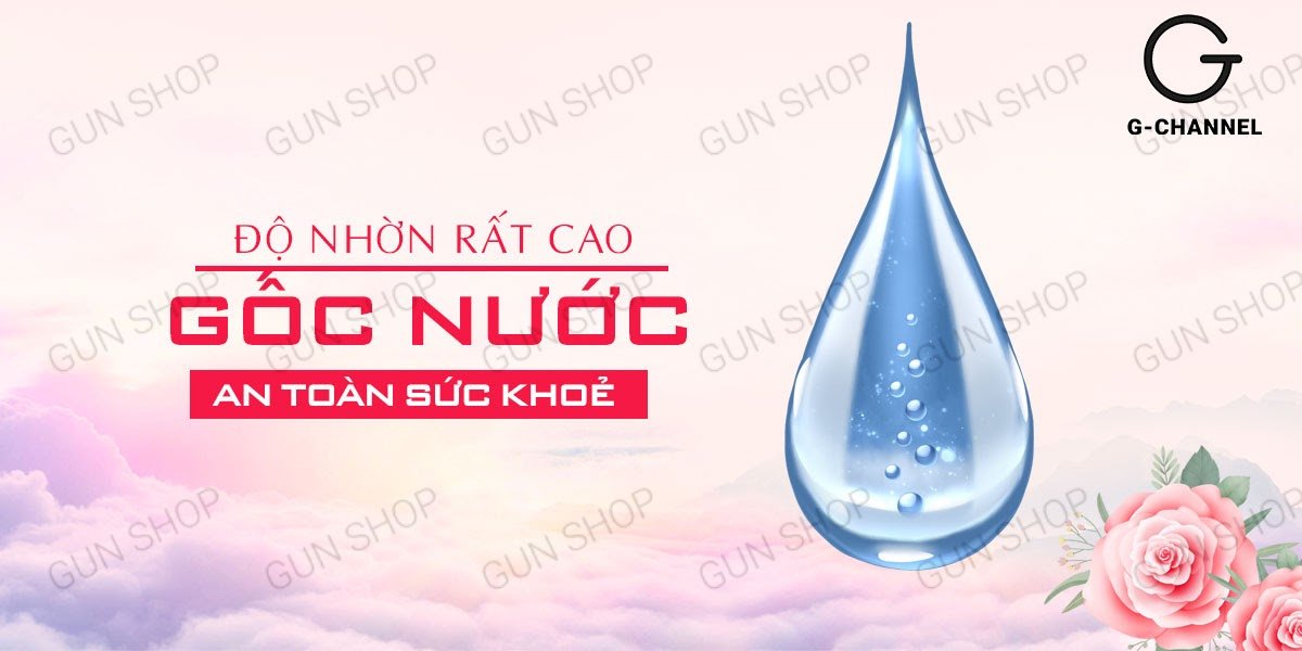 Gel bôi trơn hương hoa hồng Cokelife 100ml thơm dịu ngọt kích thích