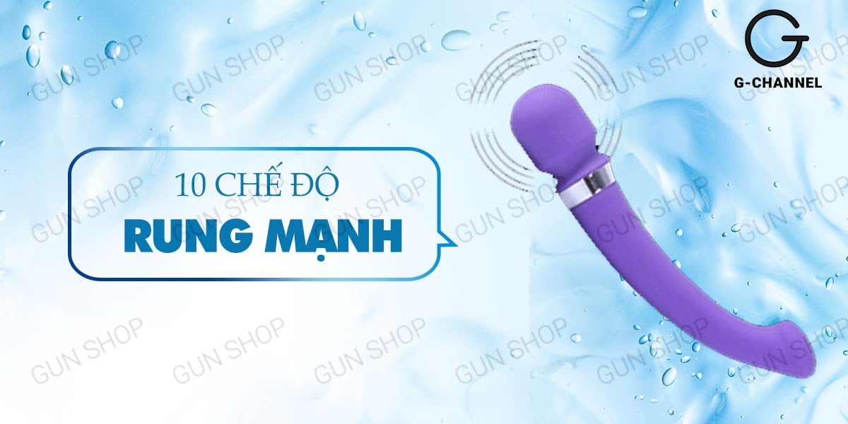 Máy massage 2 đầu rung Libo Scorpio siêu mạnh nhiều chế độ kích thích