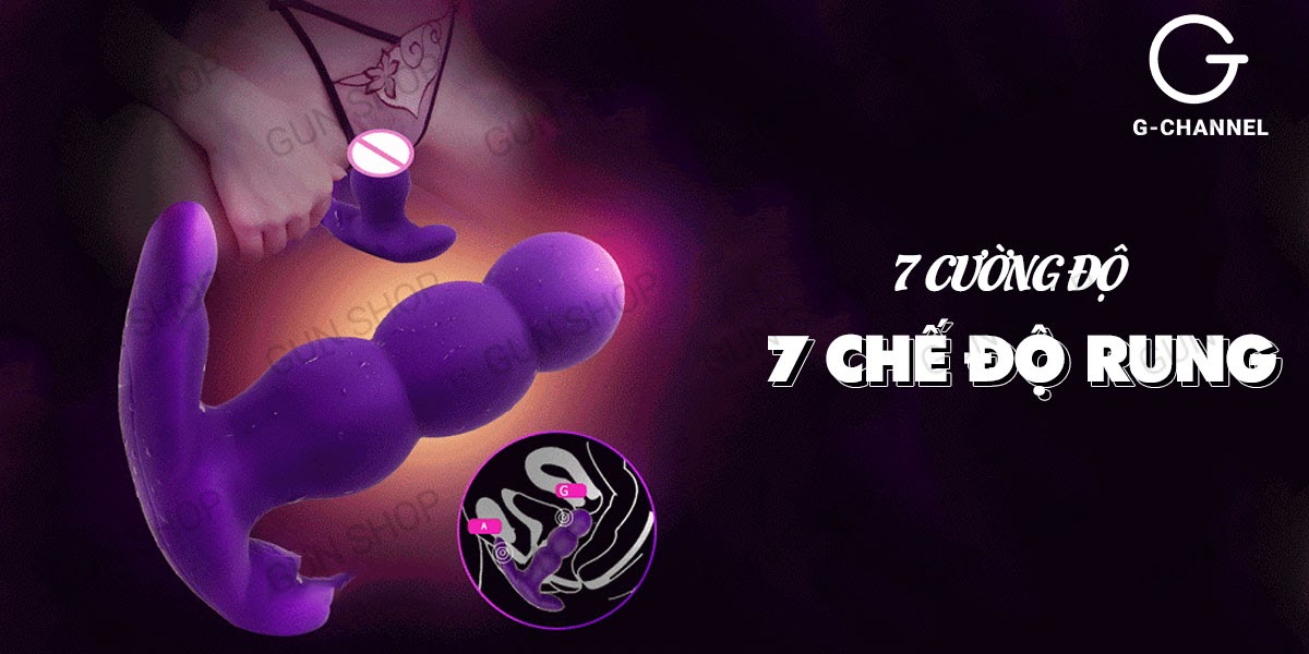 Trứng rung xoay 360 điều khiển từ xa sạc pin Nalone Pearl cao cấp