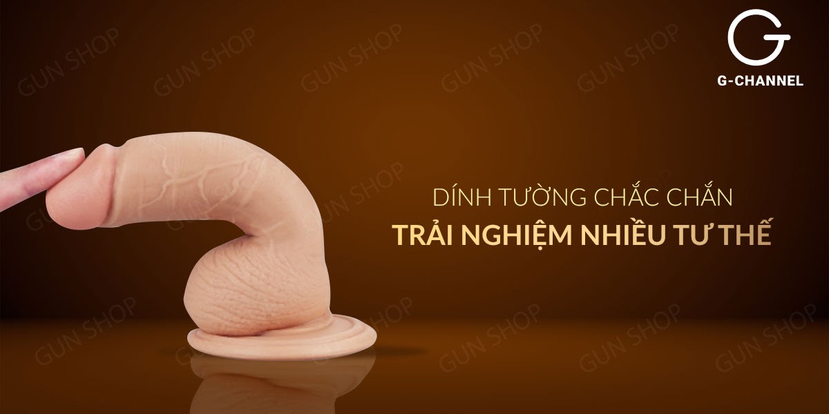Dương vật giả cao cấp 3 rung dính tường Lovetoy Real Extreme Thủ dâm an toàn, đa tư thế
