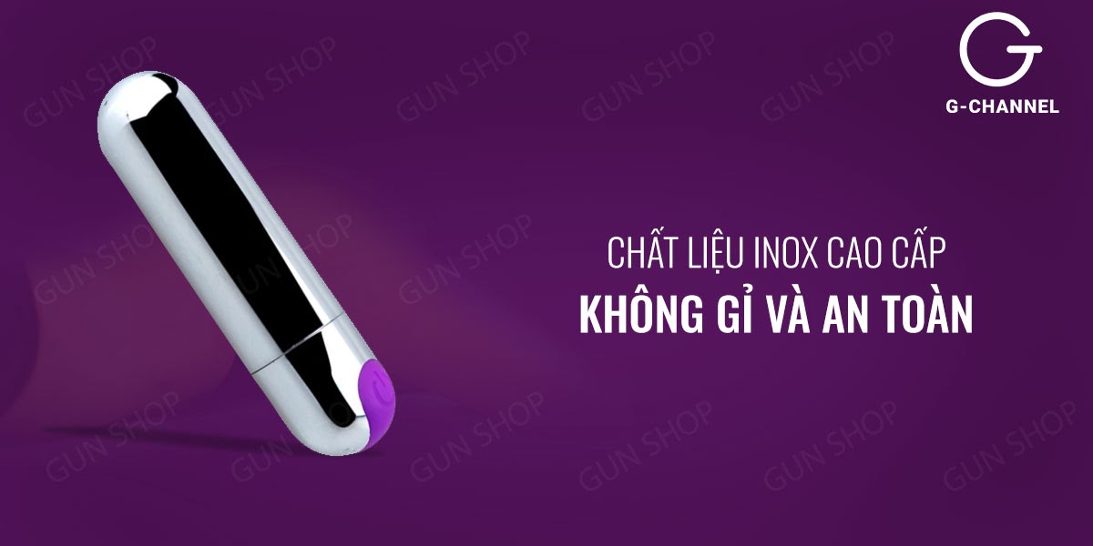 Trứng rung viên đạn 10 tốc độ Yeain Mini Vibrator kích thích cực đỉnh