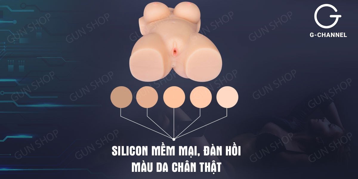 Búp bê bán thân silicon mềm mại chân thực hấp dẫn SCD S2 3.5kg