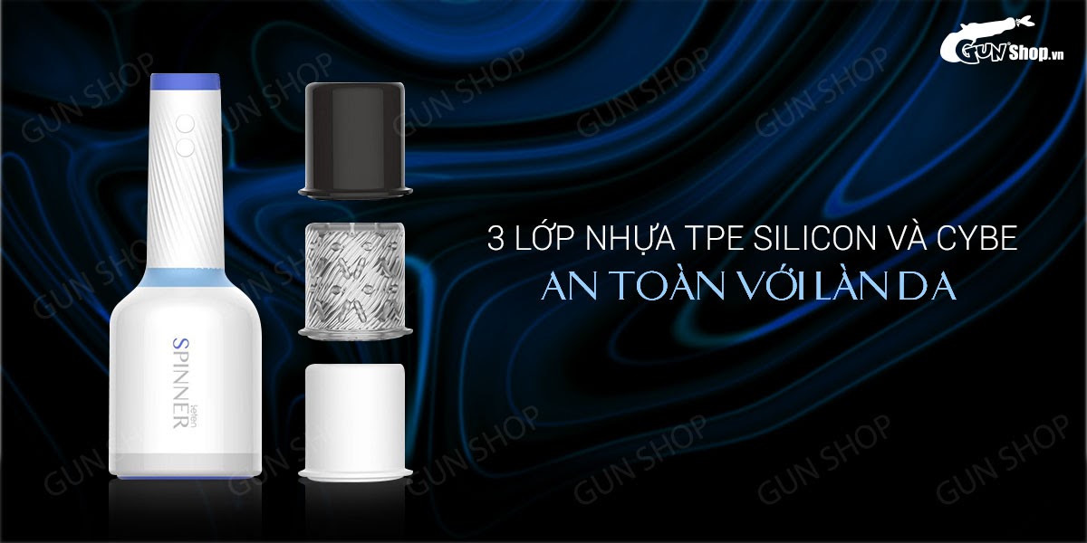 Máy rung âm đạo giả Leten Spinner cao cấp sạc nhanh siêu thích