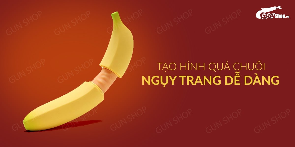 Dương vật giả rung trái chuối Moylan siêu kích thích đỉnh cao