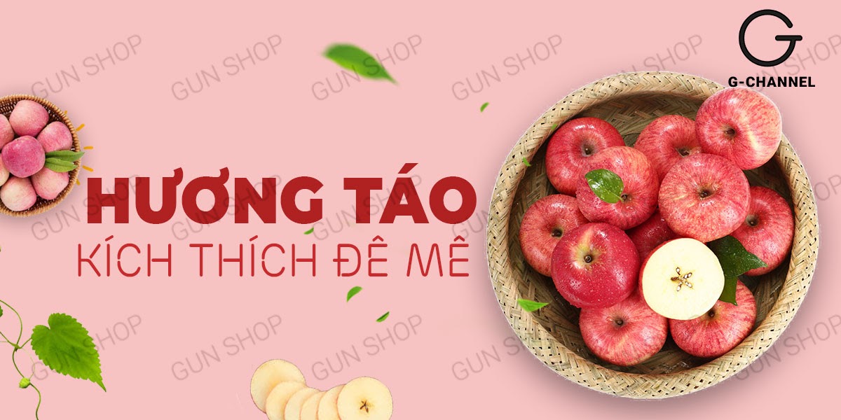 Gel bôi trơn hương táo Silk Touch 100ml an toàn dịu nhẹ nâng cao khoái cảm